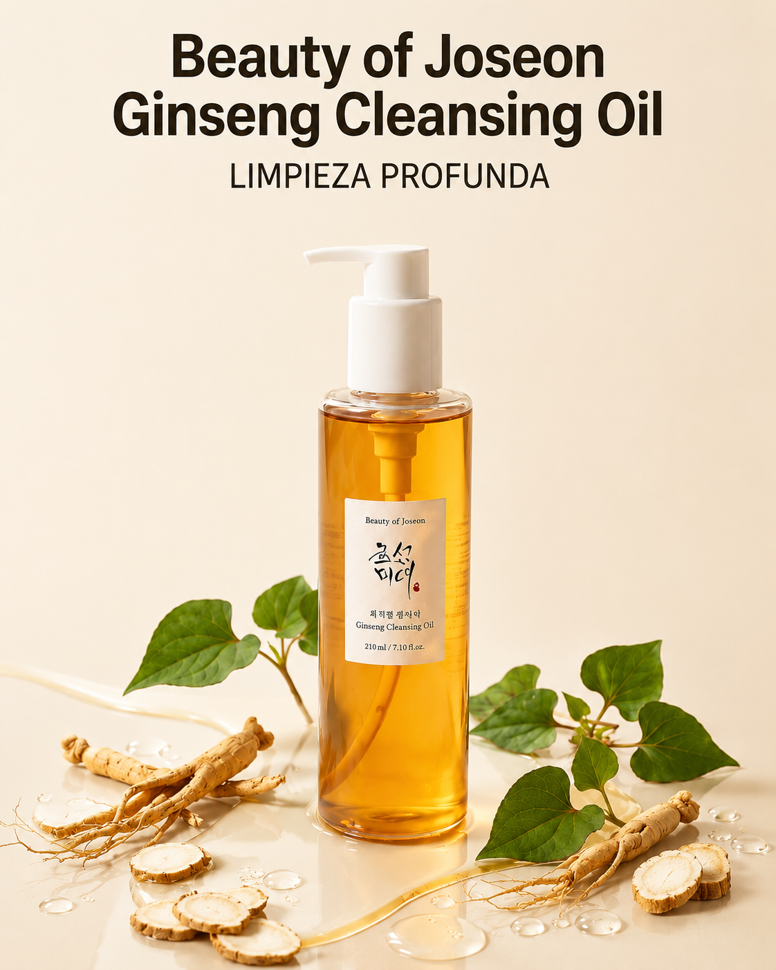 Beauty of Joseon - Ginseng Cleansing Oil 210ml