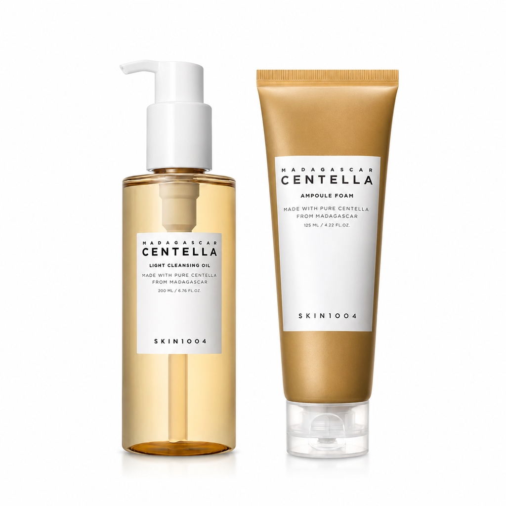SKIN1004 Madagascar Centella Double Cleansing Duo Set | Doble Limpieza Facial