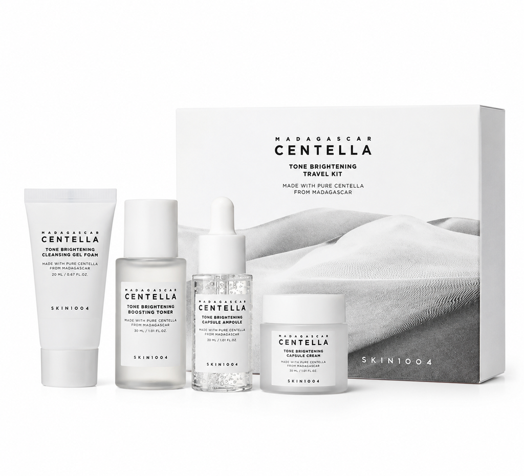 SKIN1004 Madagascar Centella Tone Brightening Travel Kit | Kit Iluminador para Tono Desigual