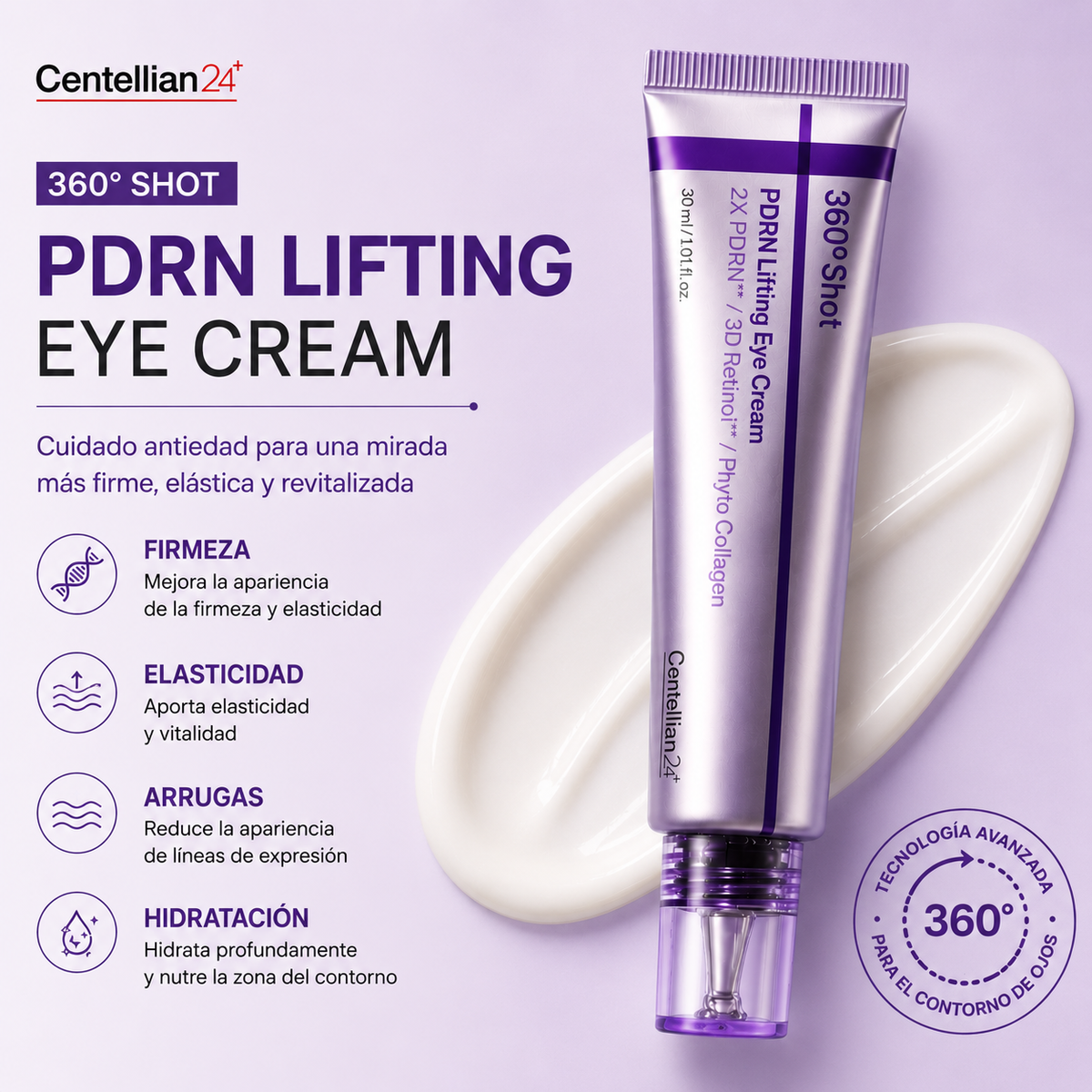 Centellian24 360º Shot PDRN Lifting Eye Cream 30ml | Contorno de Ojos