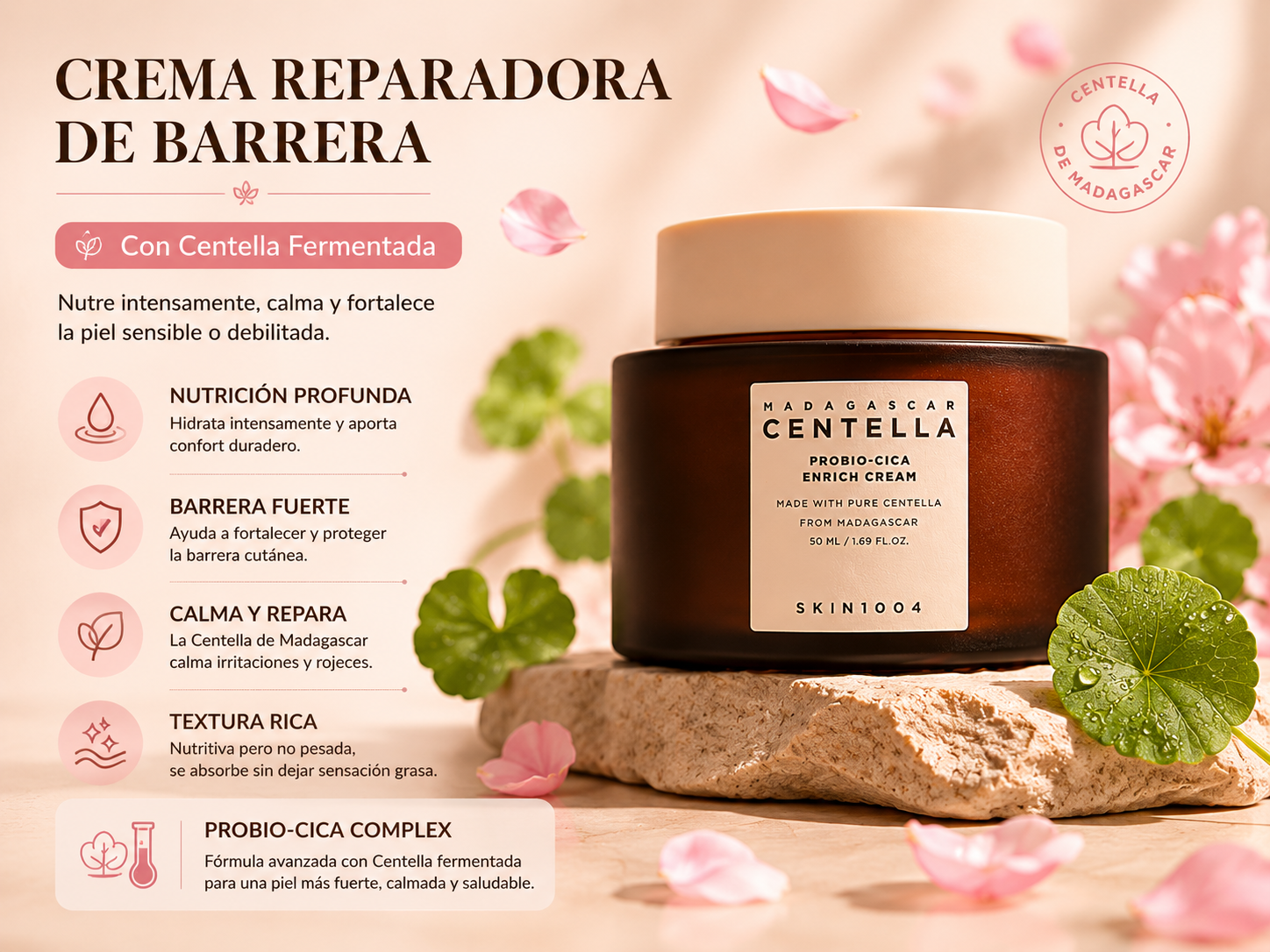 SKIN1004 Madagascar Centella Probio-Cica Enrich Cream
