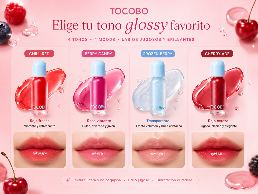 TOCOBO Juicy Berry Plumping Lip Oil