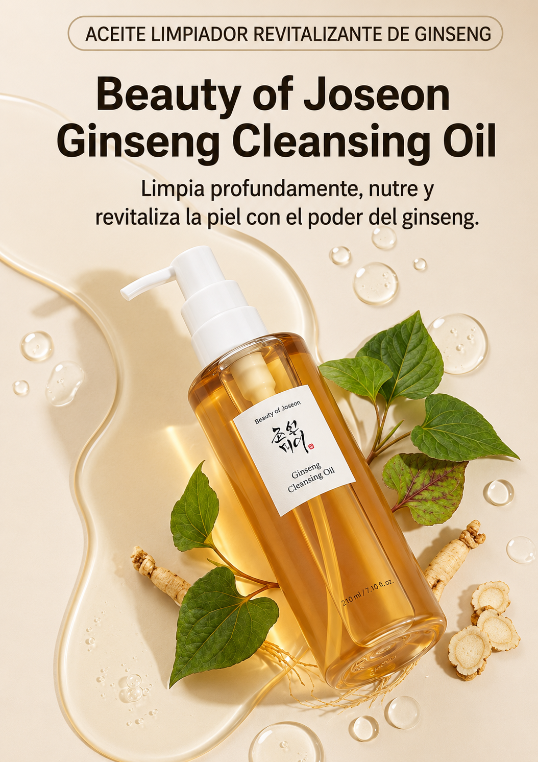 Beauty of Joseon - Ginseng Cleansing Oil 210ml