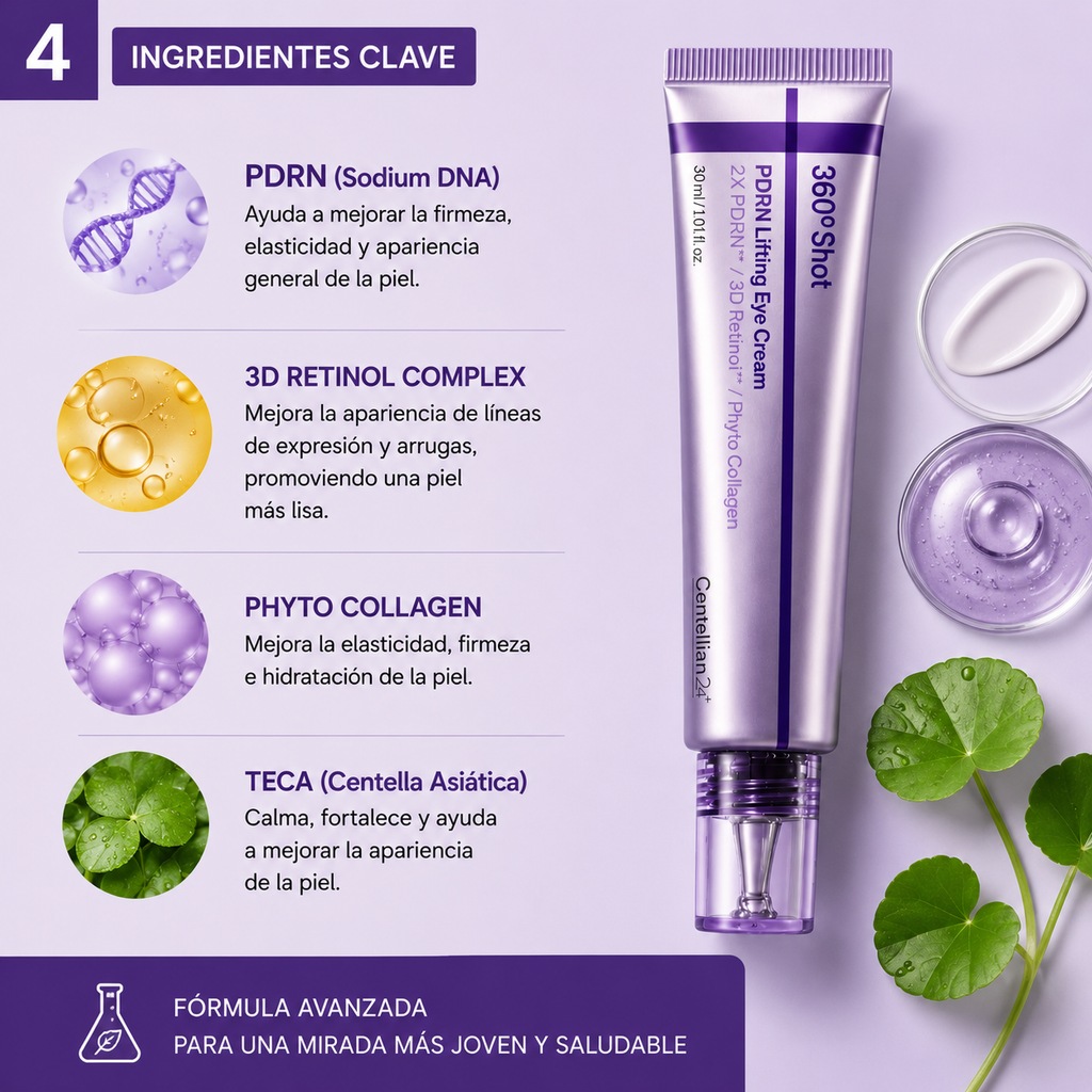 Centellian24 360º Shot PDRN Lifting Eye Cream 30ml | Contorno de Ojos