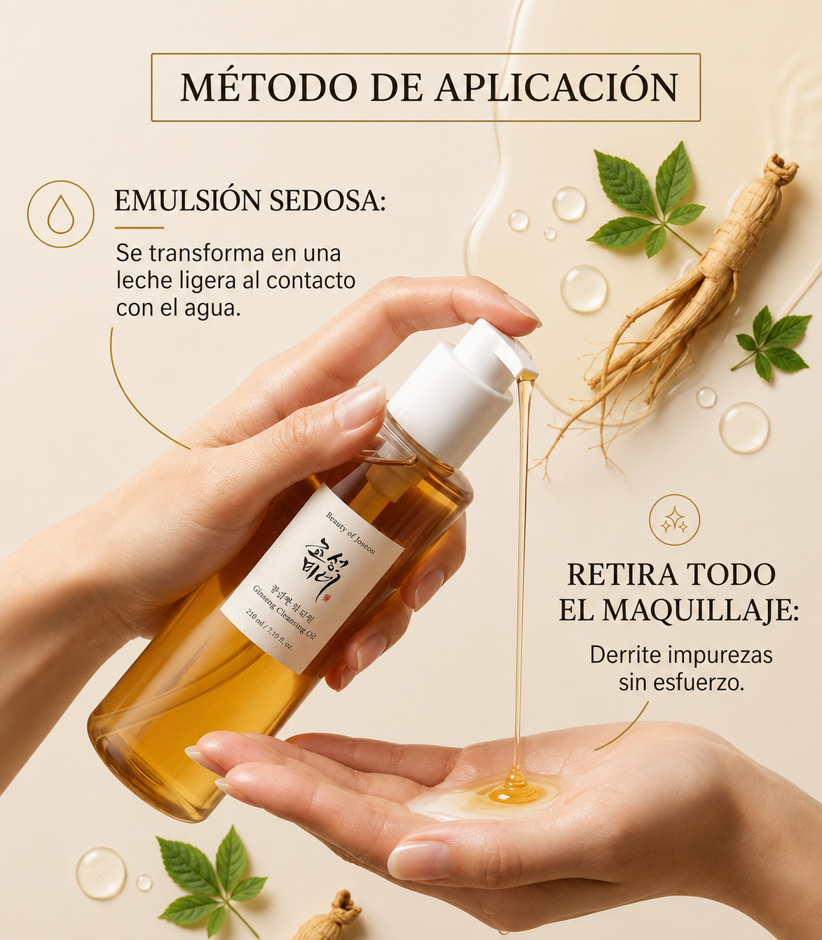 Beauty of Joseon - Ginseng Cleansing Oil 210ml