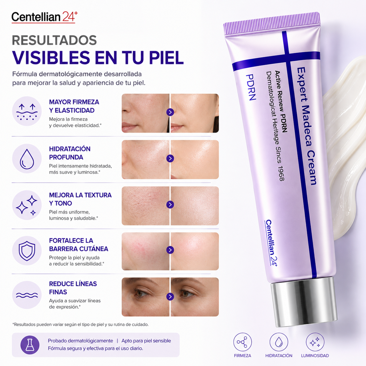 Centellian24 Expert Madeca Cream Active Renew PDRN 50ml | Crema Facial Reparadora