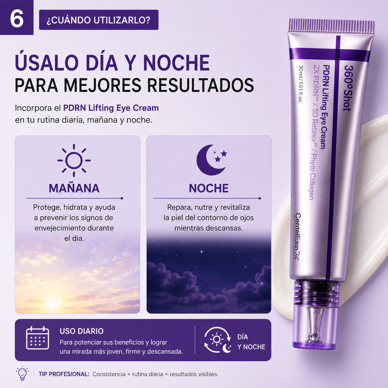Centellian24 360º Shot PDRN Lifting Eye Cream 30ml | Contorno de Ojos