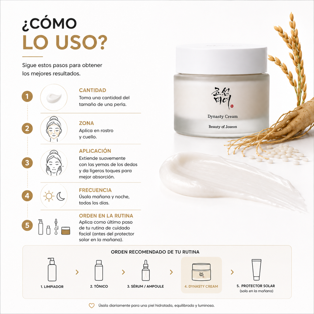 Beauty of Joseon Dynasty Cream 50ml | Crema Hidratante y Nutritiva